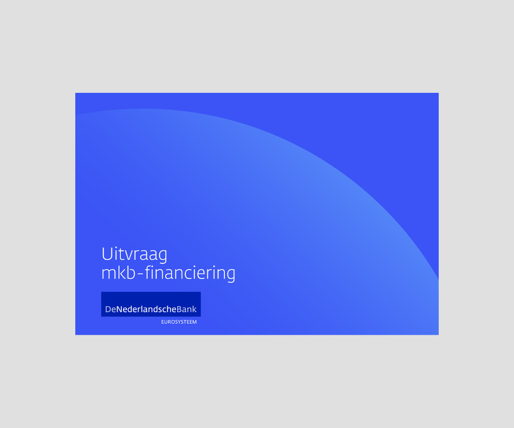 SMF DNB Uitvraag MKB Financiering